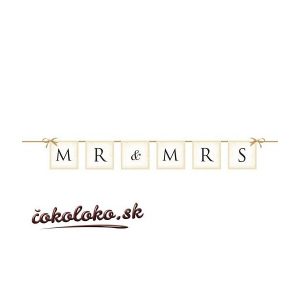 Girlanda MR&MRS (0,77 m)