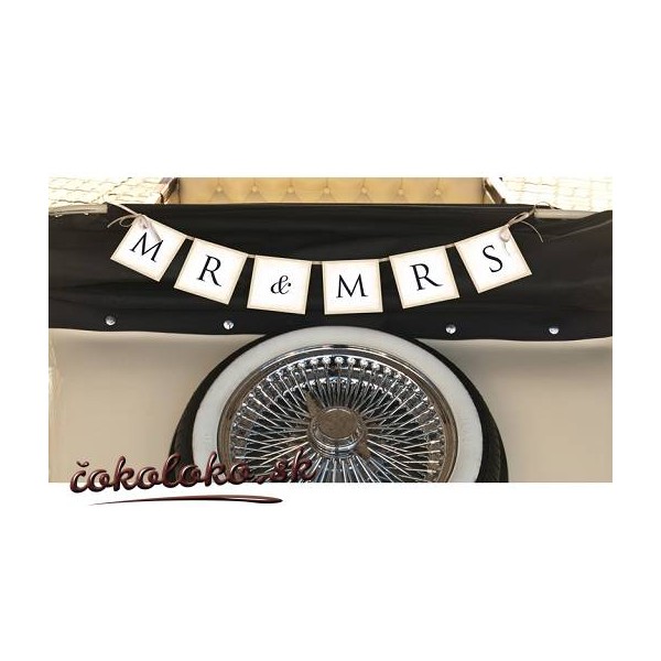 Girlanda MR&MRS (0,77 m)