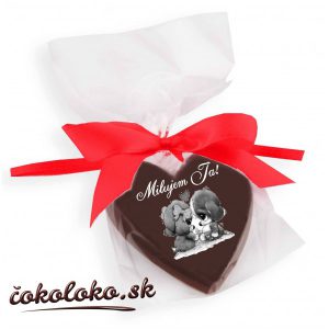 Valentínske ČOKOLÁDOVÉ SRDIEČKO