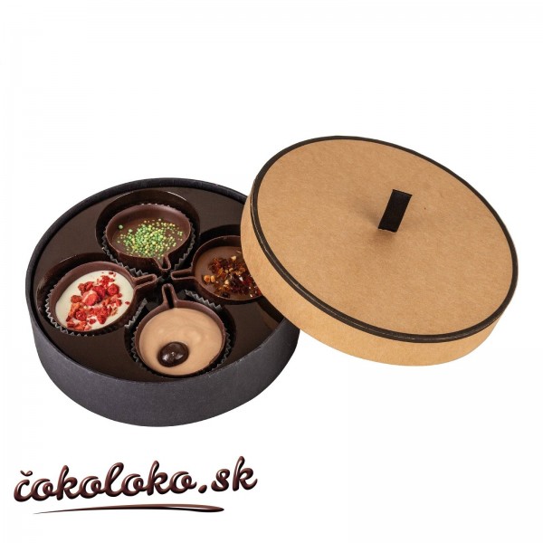 Čokoládová bonboniérka "Čaj o piatej" (80 g)
